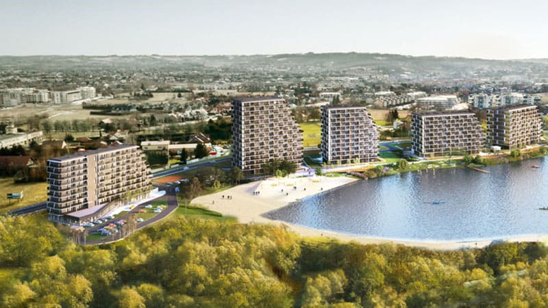 Wizualizacja inwestycji Panorama Kwiatkowskiego